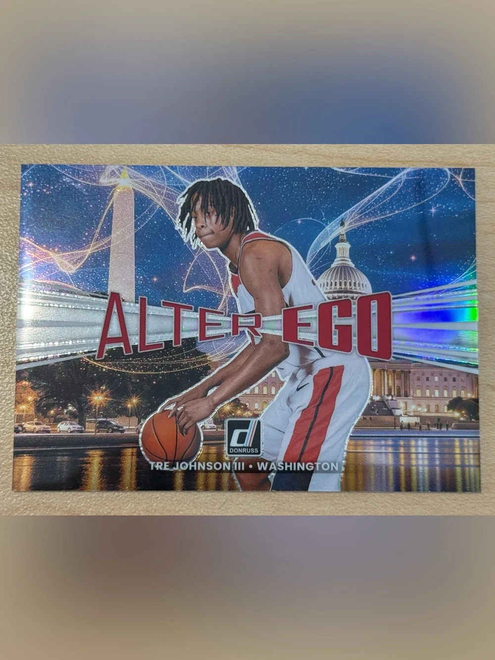 2025-26 Donruss Tre Johnson III Alter Ego SSP